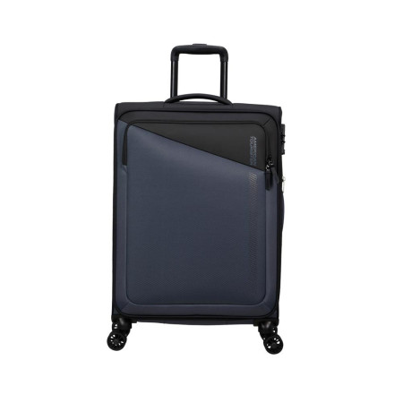 Trolley morbido medio Daring Dash American Tourister MF7002-Black Grey Valigeria-it