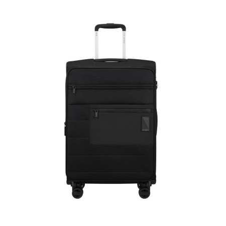 Trolley Morbido Medio Espandibile Vaycay Samsonite Black  Valigeria.it