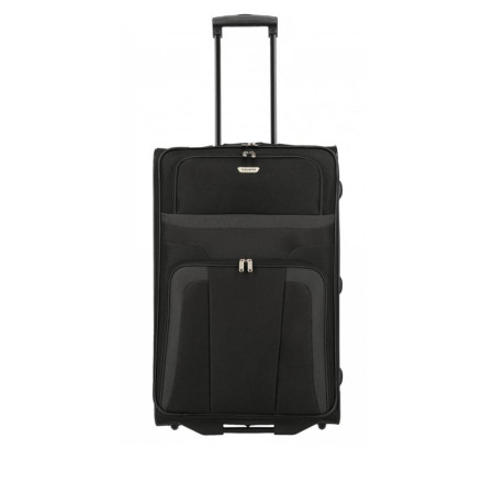 Trolley Morbido Medio Orlando Travelite Nero  Valigeria.it