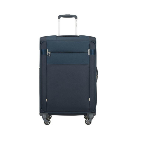 Trolley morbido 66cm 4 ruote medio espandibile Samsonite Citybeat Navy Blue