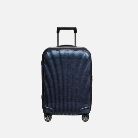 Trolley rigido 55cm 4 ruote cabina Samsonite C-Lite Midnight Blue
