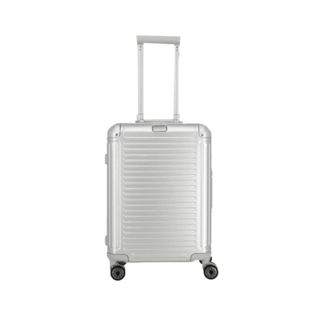 Trolley Rigido Alluminio Cabina New Next Travelite Silver  Valigeria.it