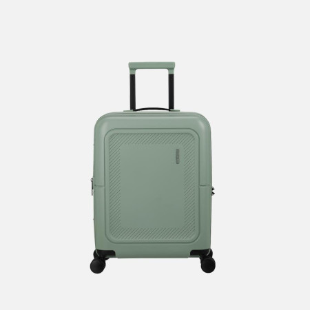 Trolley rigido 55cm 4 ruote cabina espsndibile American Tourister Dashpop Iceberg Green