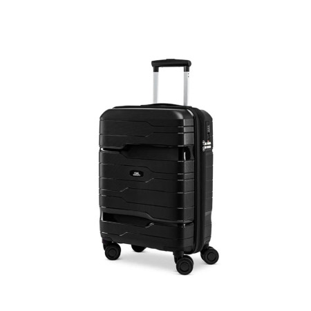 Trolley Rigido Cabina Discovery Roncato Baulifici Nero  Valigeria.it