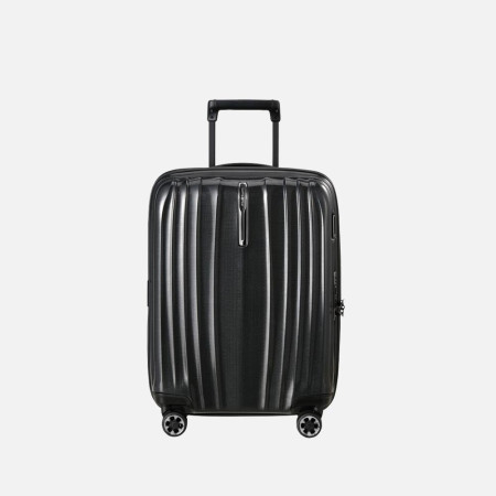 Trolley rigido 55cm 4 ruote cabina espandibile Samsonite Nexis Onix Black
