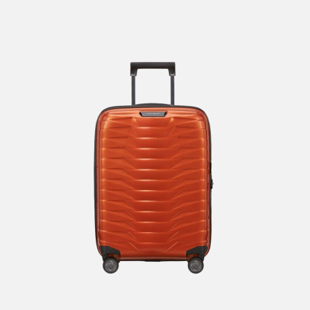 Trolley rigido 55cm 4 ruote cabina espandibile Samsonite Proxis Flame
