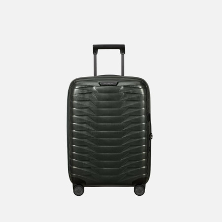 Trolley rigido 55cm 4 ruote cabina espandibile Samsonite Proxis Matt Climbing Ivy