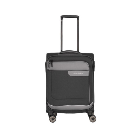 Trolley rigido cabina espandibile Viia Travelite 09284704-Antracite Valigeria-it