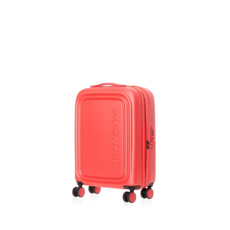 Trolley Rigido Cabina Logoduck + Mandarina Cayenne  Valigeria.it