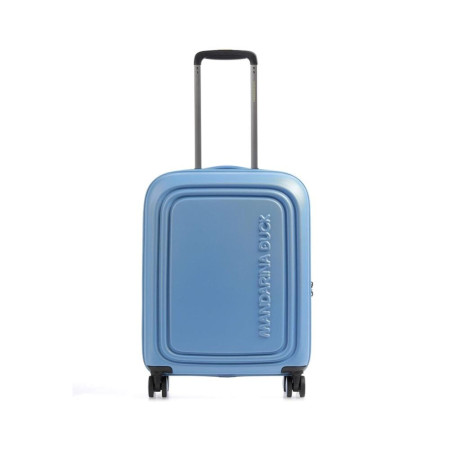Trolley Rigido Cabina Logoduck+ Mandarina Duck Parisien Blue  Valigeria.it