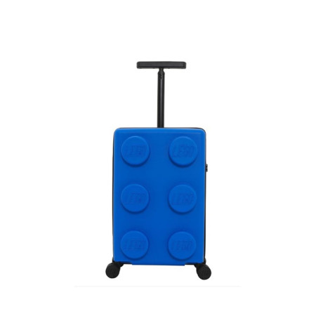 Trolley Rigido Cabina Mattoncino Lego Azzurro  Valigeria.it