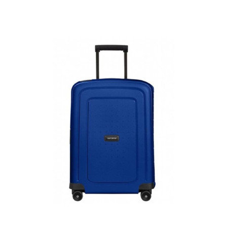 Trolley Rigido Cabina S\'cure Samsonite Cool BluBlack  Valigeria.it
