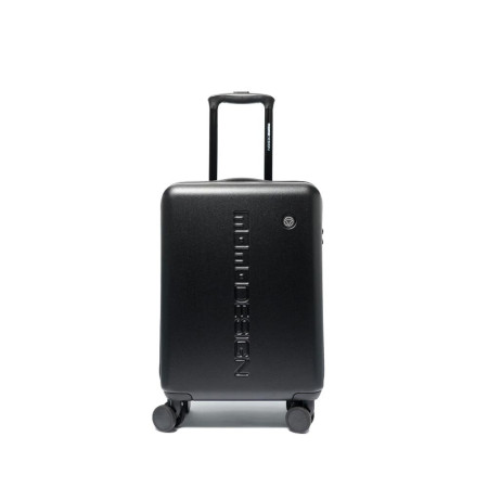 Trolley Rigido Cabina S Momodesign BlackBlack  Valigeria.it