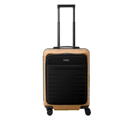 Trolley rigido 55cm 4 ruote cabina S VT Titan Overseas Canyon Bronze