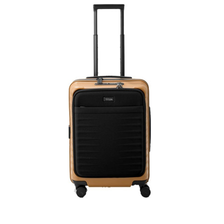 Trolley rigido 55cm 4 ruote cabina S VT Titan Upgrade Canyon Bronze
