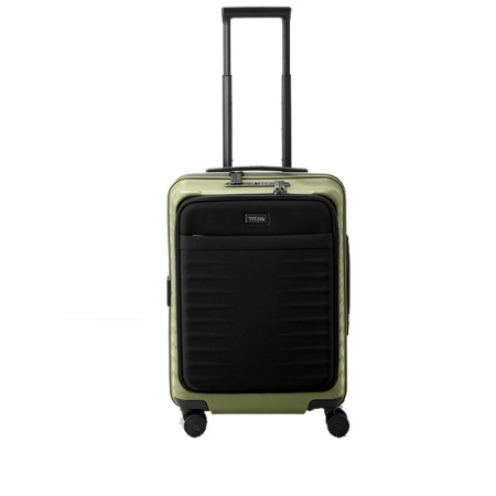 Trolley rigido 55cm 4 ruote cabina S VT Titan Upgrade Forest Green