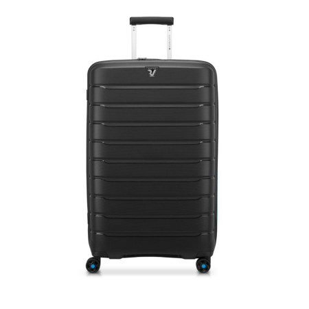 Trolley Rigido Grande Neon Butterfly Roncato Valigeria Nero  Valigeria.it