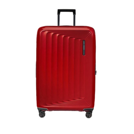 Trolley Rigido Grande Nuon Samsonite Metallic Red  Valigeria.it