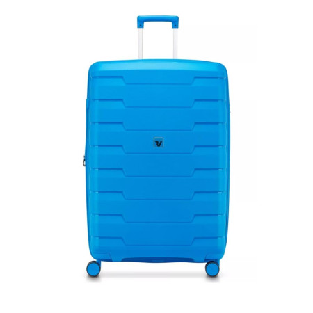Trolley rigido 79cm 4 ruote grande Roncato Valigeria Skyline 2.0 Bluette