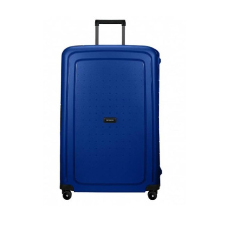 Trolley Rigido Grande S\'cure Samsonite BluBlack  Valigeria.it