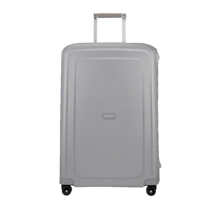 Trolley Rigido Grande S\'cure Samsonite Silver  Valigeria.it