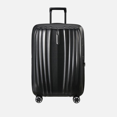 Trolley rigido 70cm 4 ruote medio espandibile Samsonite Nexis Onyx Black