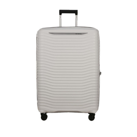Trolley Rigido Grande Upscape Samsonite Cloud White  Valigeria.it