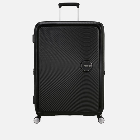 Trolley rigido 80cm 4 ruote maxi espandibile American Tourister Soundbox Bass Black