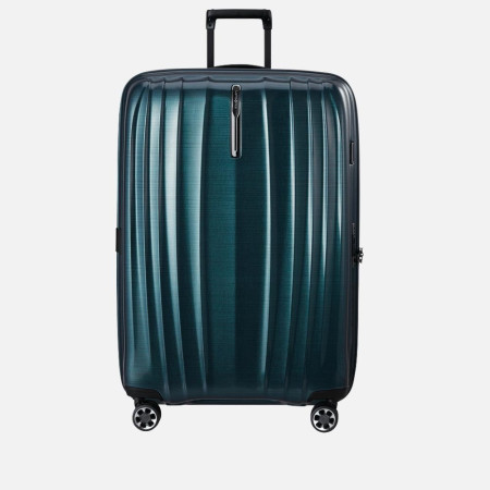 Trolley rigido 82cm 4 ruote maxi espandibile Samsonite Nexis Deep Petrol