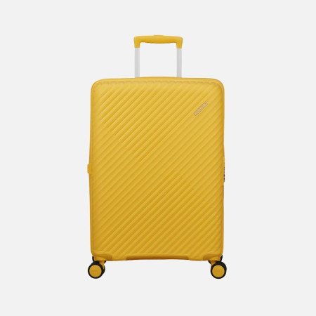 Trolley rigido 68cm 4 ruote medio espandibile American Tourister Diablast Digital Yellow