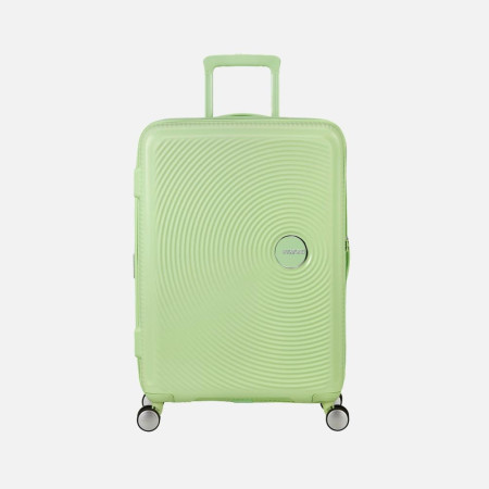 Trolley rigido 67cm 4 ruote medio Soundbox American Tourister Pastel Kiwi Green