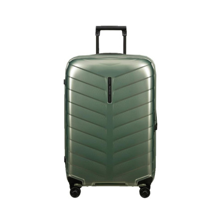 Trolley Rigido Medio Attrix Samsonite Basil Green  Valigeria.it
