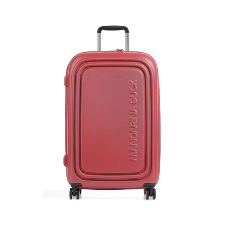Trolley Rigido Medio Espandibile Mandarina Duck Mineral Red  Valigeria.it