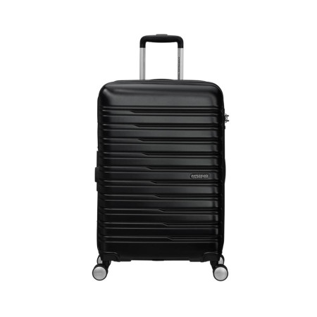 Trolley rigido medio Flashline American Tourister ME8002-Shodow Black Valigeria-it