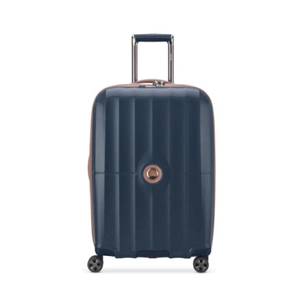 Trolley Rigido Medio Saint Tropez Delsey Bleu Marine  Valigeria.it