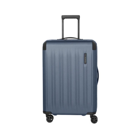 Trolley rigido 66cm 4 ruote espandibile medio Travelite Dynamic Denim Blue