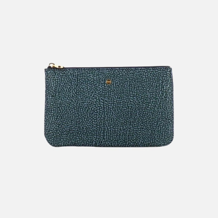 Trousse rettangolo media porta documenti Borbonese Blu Lapis