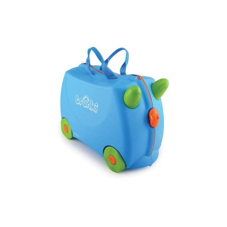 Valigia cavalcabile per bambini Terrance Blue Trunki TR0054-Azzurro