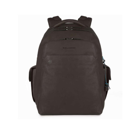 Zaino porta PC e porta iPad®Air/Pro 9,7 con Dispositivo CONNEQU | Piquadro Black Square BagMotic | CA3444B3BM-Testa Moro