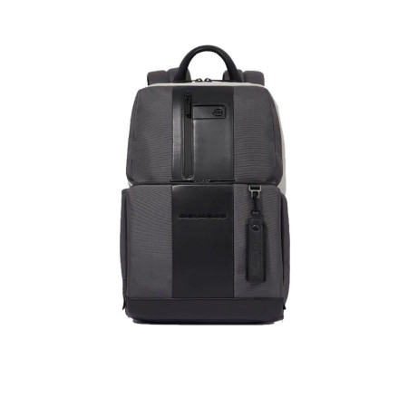 Zaino Business 14 Brief2 Piquadro GrigioNero  Valigeria.it