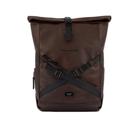 Zaino business 15.6 roll-top Harper Piquadro CA5677AP-Testa Moro Valigeria-it