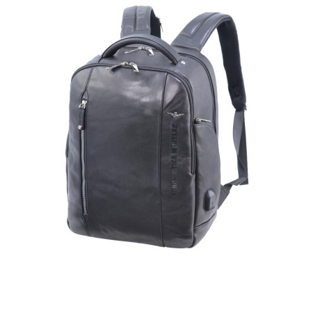 Zaino Business 15.6 Thunder Aeronautica Militare Nero  Valigeria.it