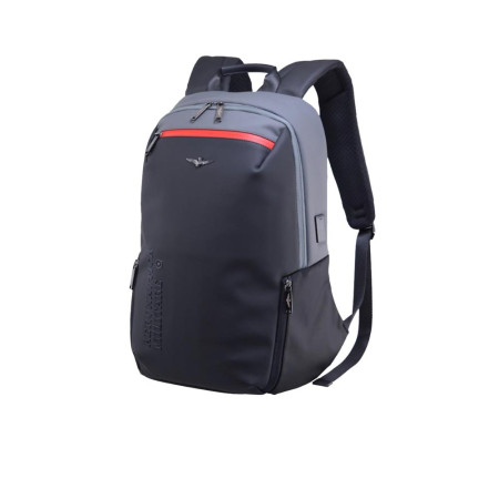 Zaino Business Helix Aeronautica Miliare NeroGrigio  Valigeria.it