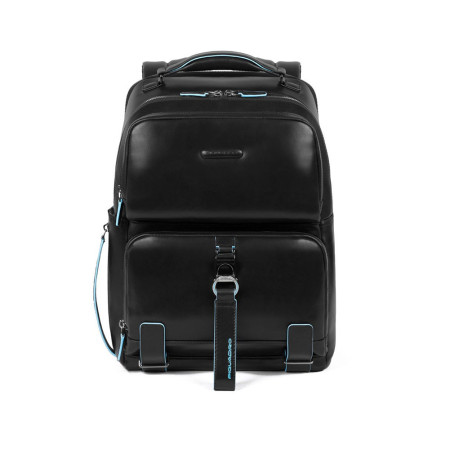 Zaino Porta Computer 15.6  Piquadro Blue Square  CA4894B2-Nero