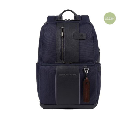 Zaino Porta Computer Brief2 Bagmotic Piquadro Blu  Valigeria.it