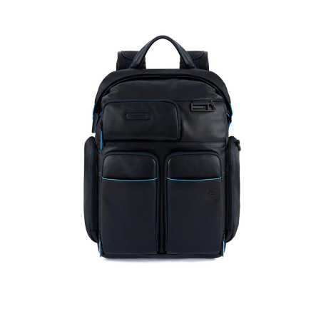 Zaino Porta Computer Revamp Piquadro Blu  Valigeria.it