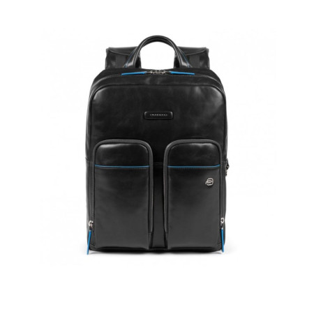 Zaino Porta Computer Revamp Piquadro Nero  Valigeria.it