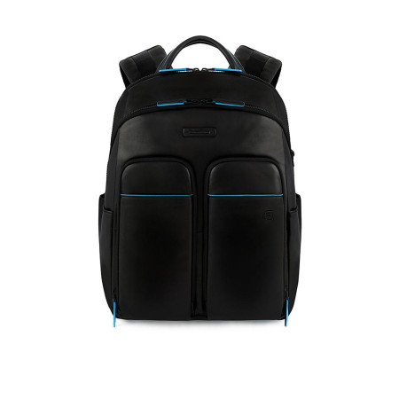 Zaino Porta Computer Revamp Piquadro Nero | Valigeria.it
