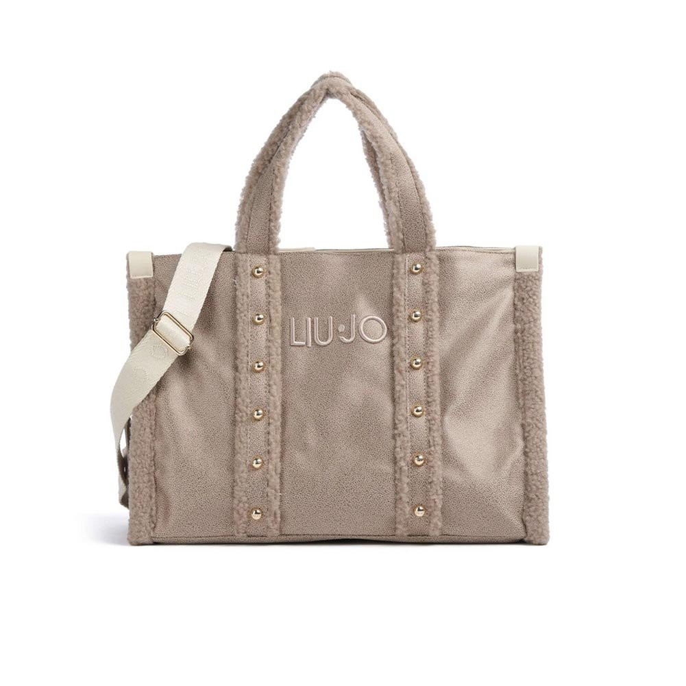 Liu Jo Borse Pelle Sintetica Borsa Donna Due Manici Con Tracolla