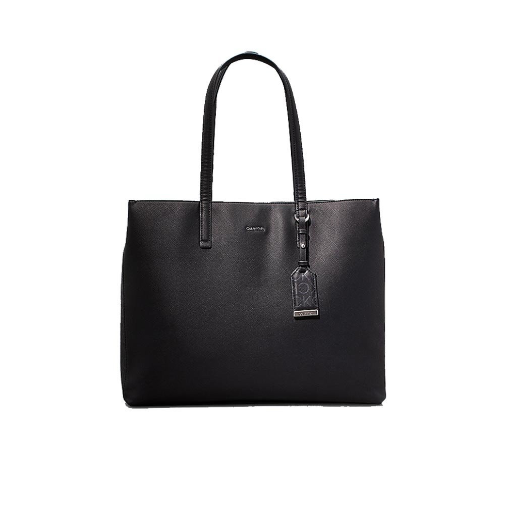 Borsa Donna Shopping Quadrata Calvin Klein Black